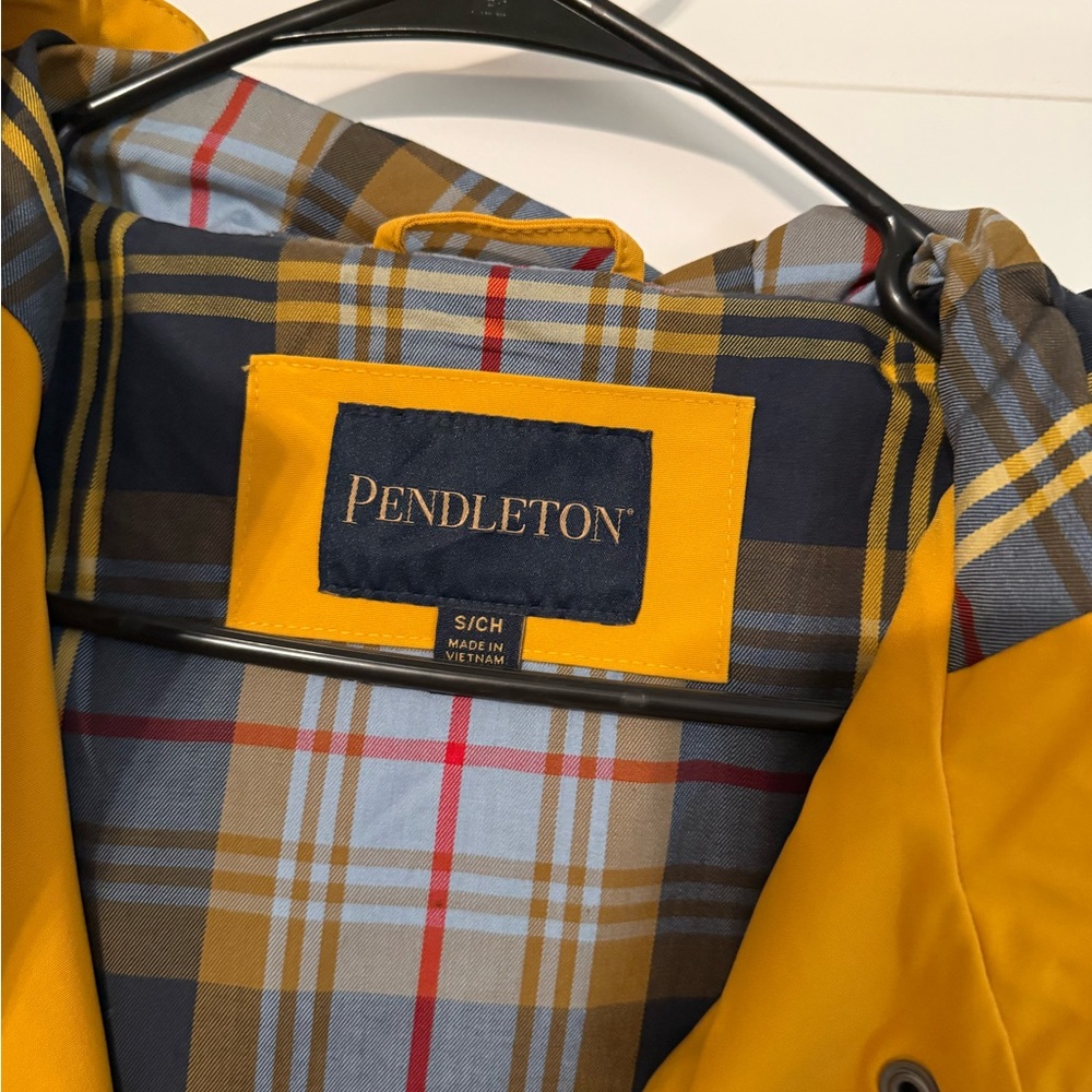 Pendleton Yellow Plaid Lined Jacket - image 2
